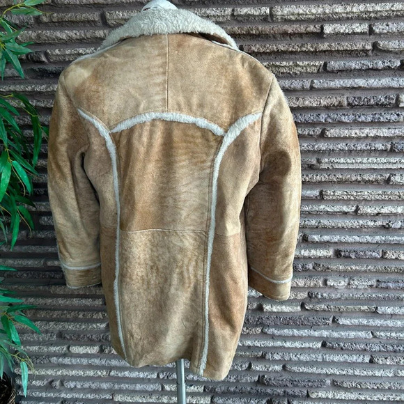 Field and Stream Gordon & Ferguson Suede Sherpa Lined Heavy Jacket Size 40 - Picture 6 of 14